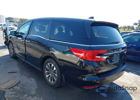 2023 Honda Odyssey Ex-L z USA, uszkodzony, nr VIN 5FNRL6H62PB076597